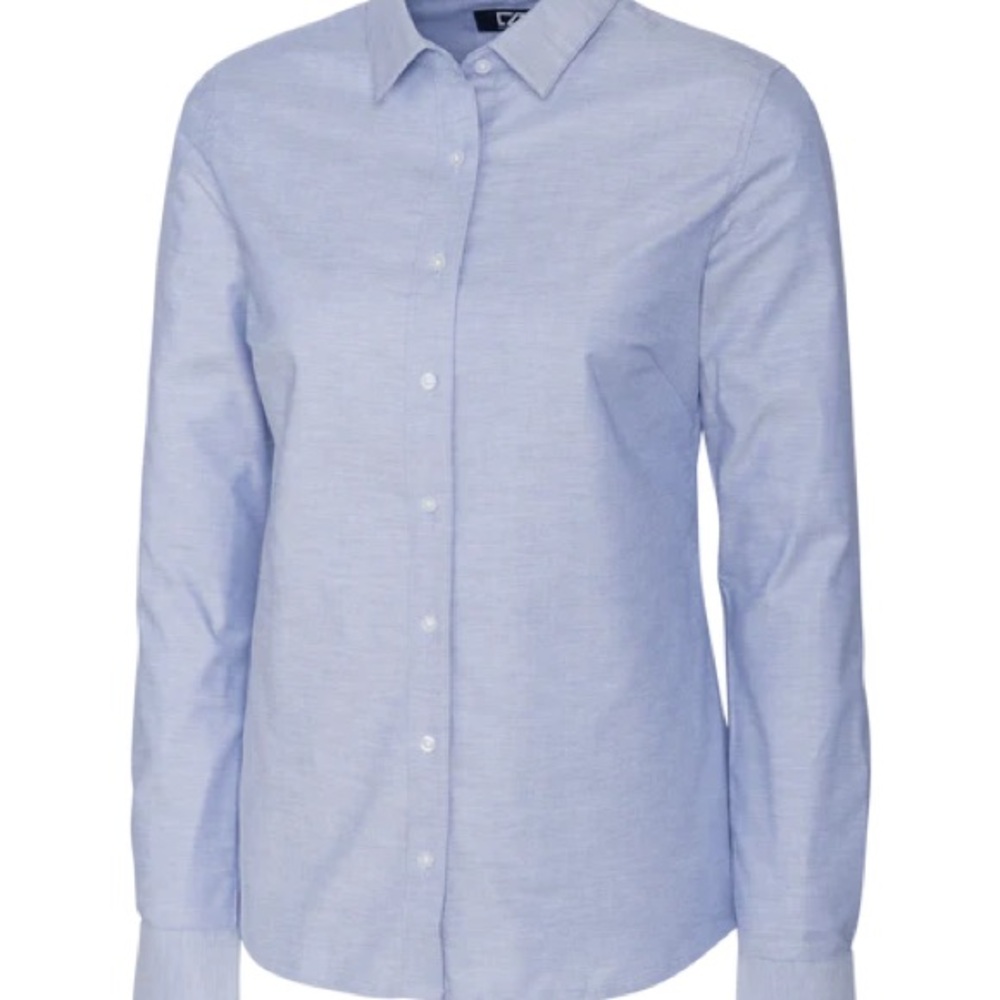 American Apparel Light Blue Dress Shirt